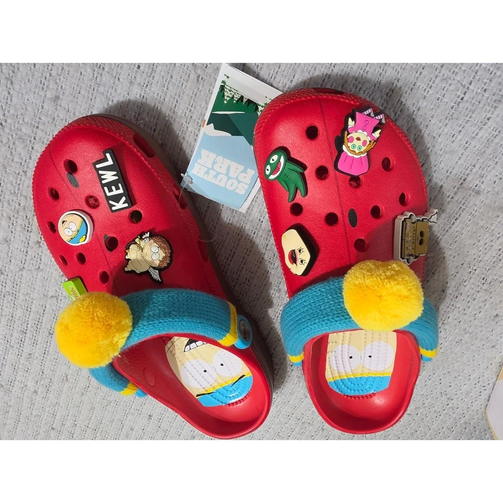 Crocs South Park Eric Cartman Classic Clog Red Mens 8 Womens 10 New with Box
